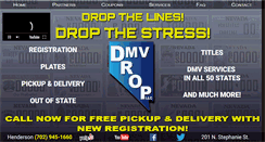 Desktop Screenshot of dmvdrop.com